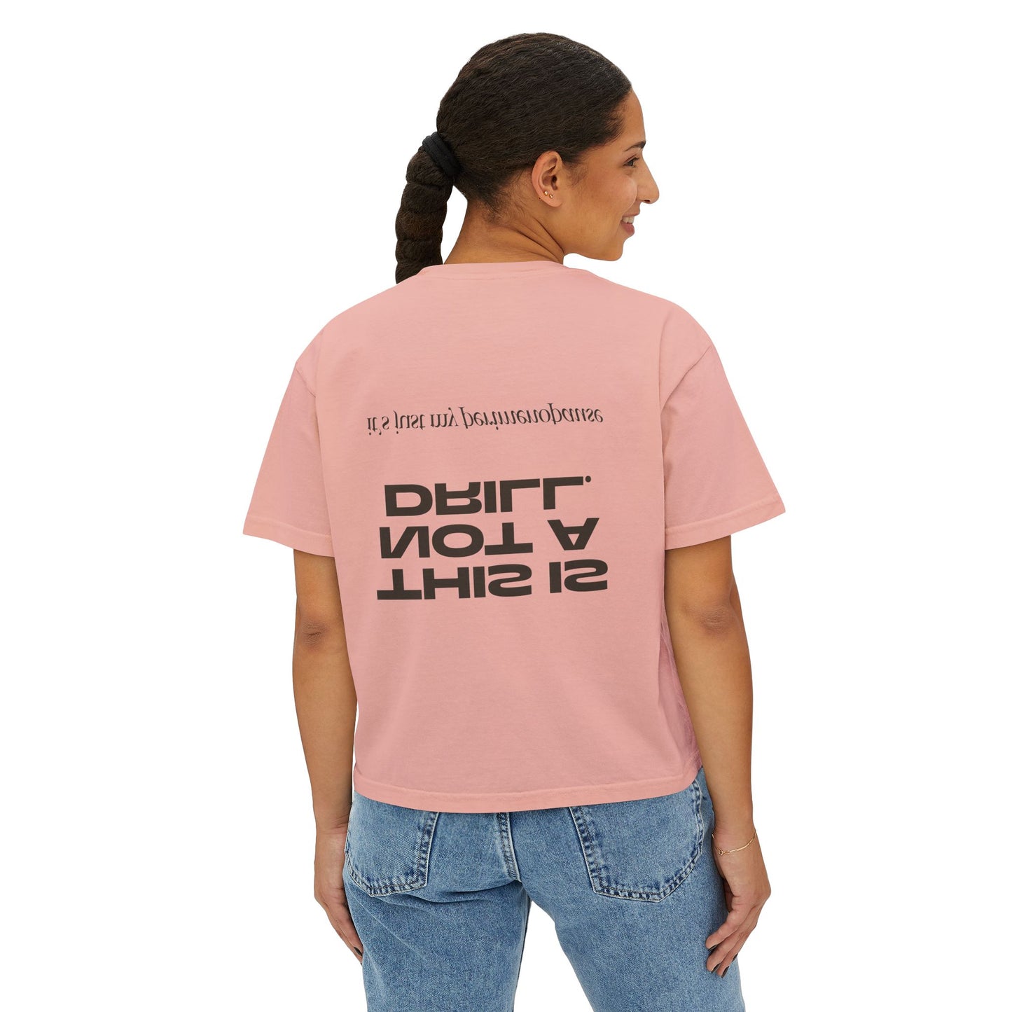 Boxy Tee - Perimenopausal Irreverent Humour T-Shirt for Women