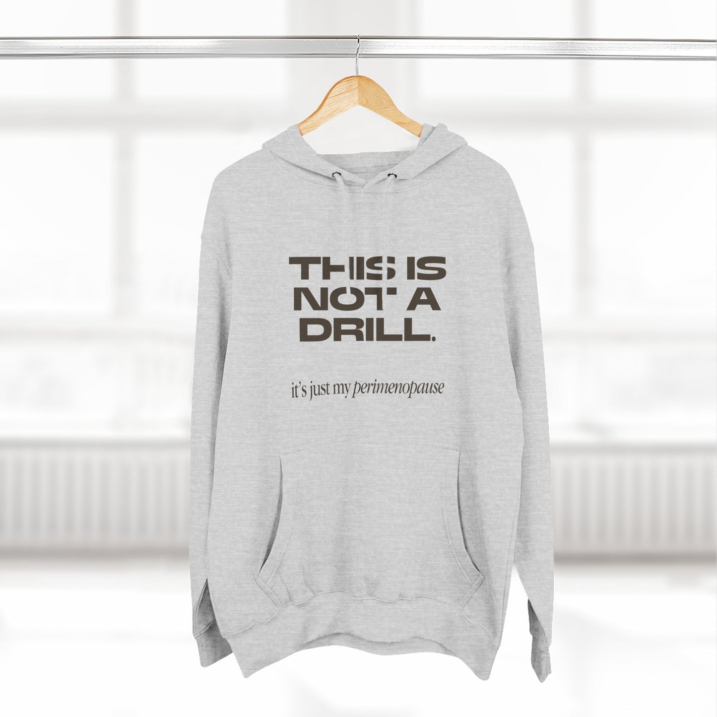 This is not a drill Hoodie