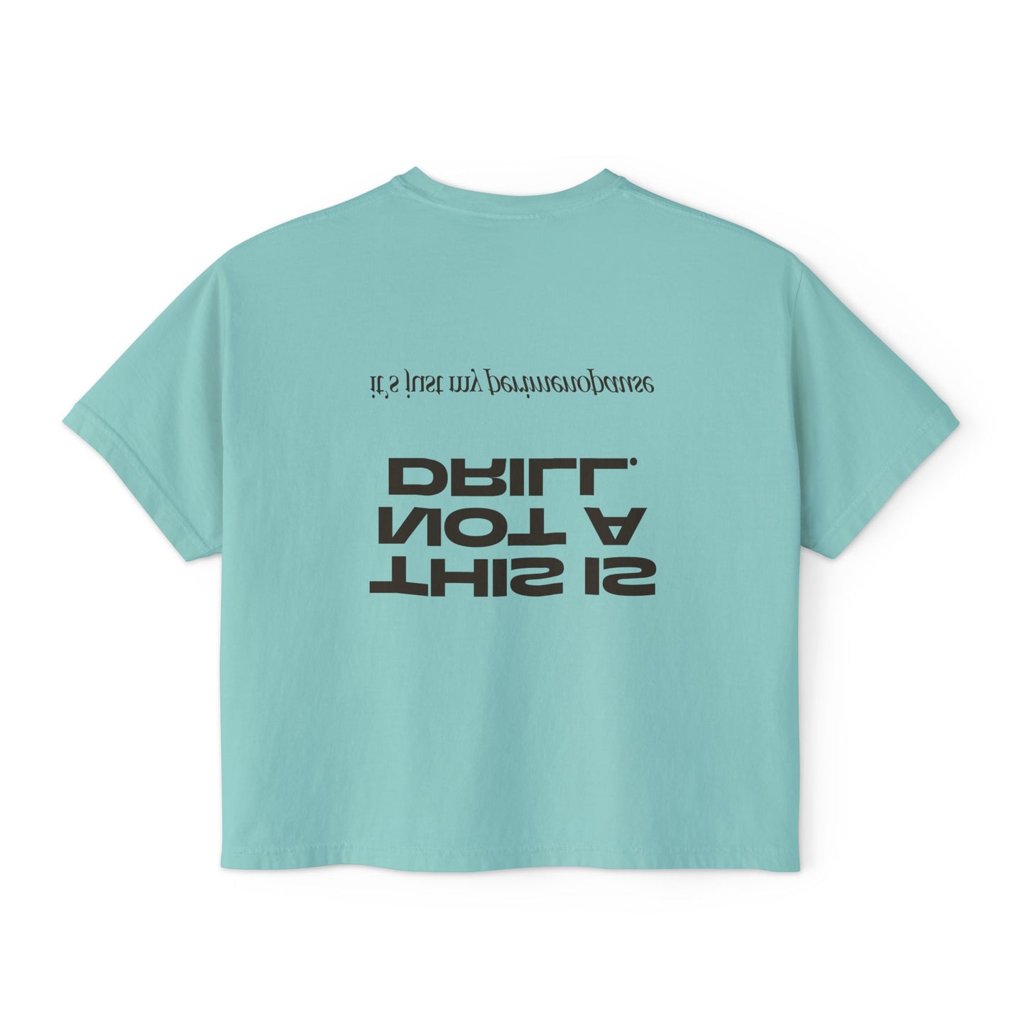 Boxy Tee - Perimenopausal Irreverent Humour T-Shirt for Women