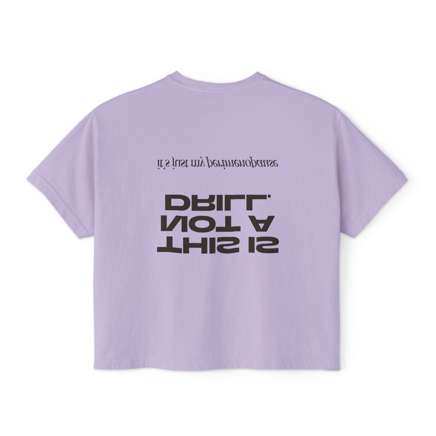 Boxy Tee - Perimenopausal Irreverent Humour T-Shirt for Women