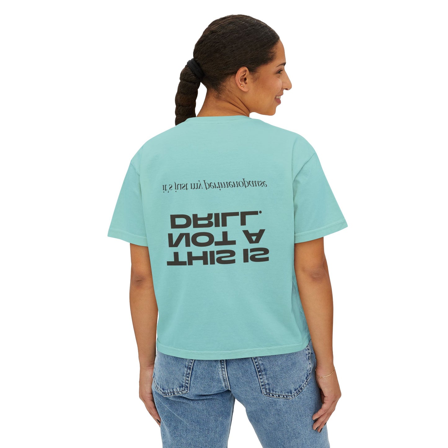 Boxy Tee - Perimenopausal Irreverent Humour T-Shirt for Women