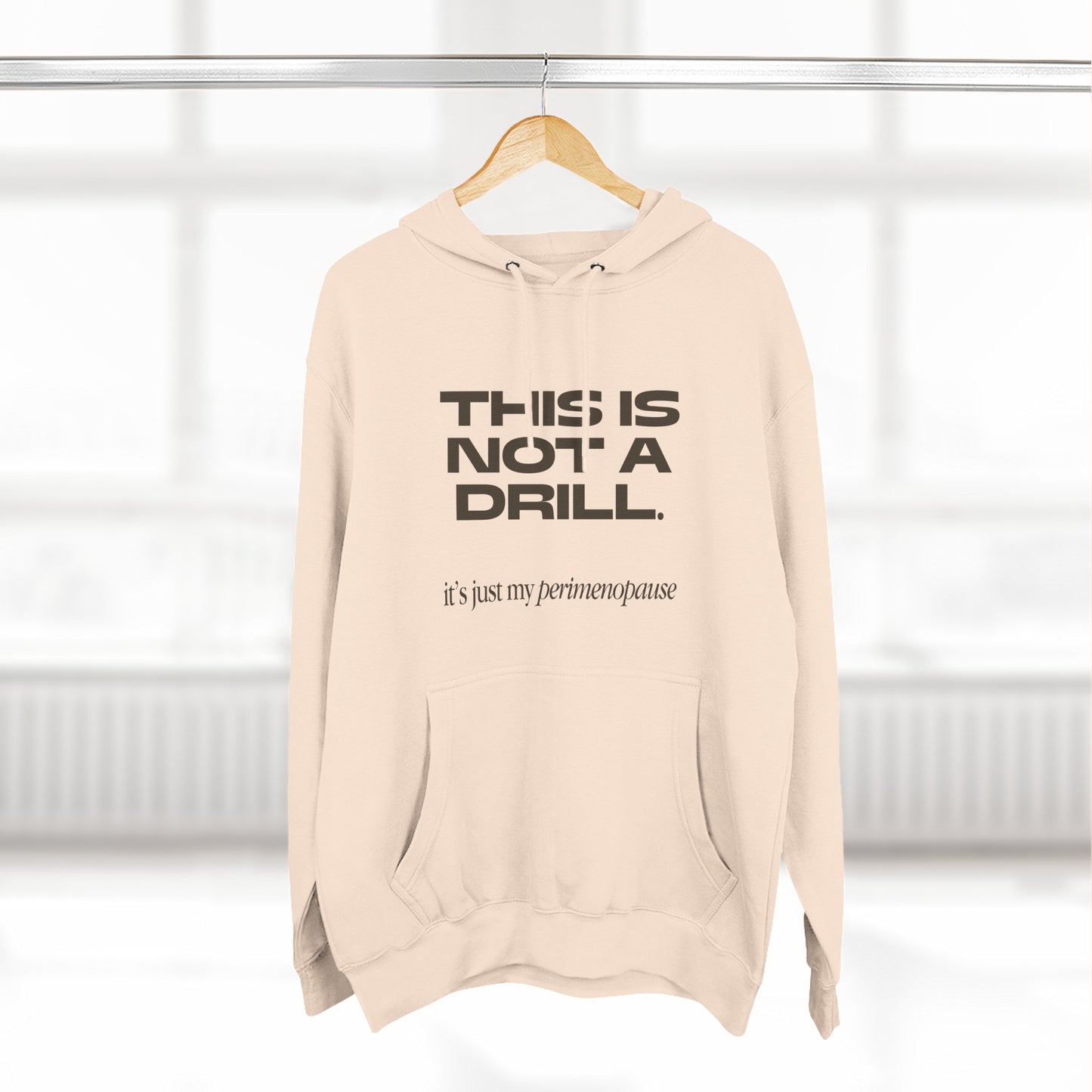 This is not a drill Hoodie