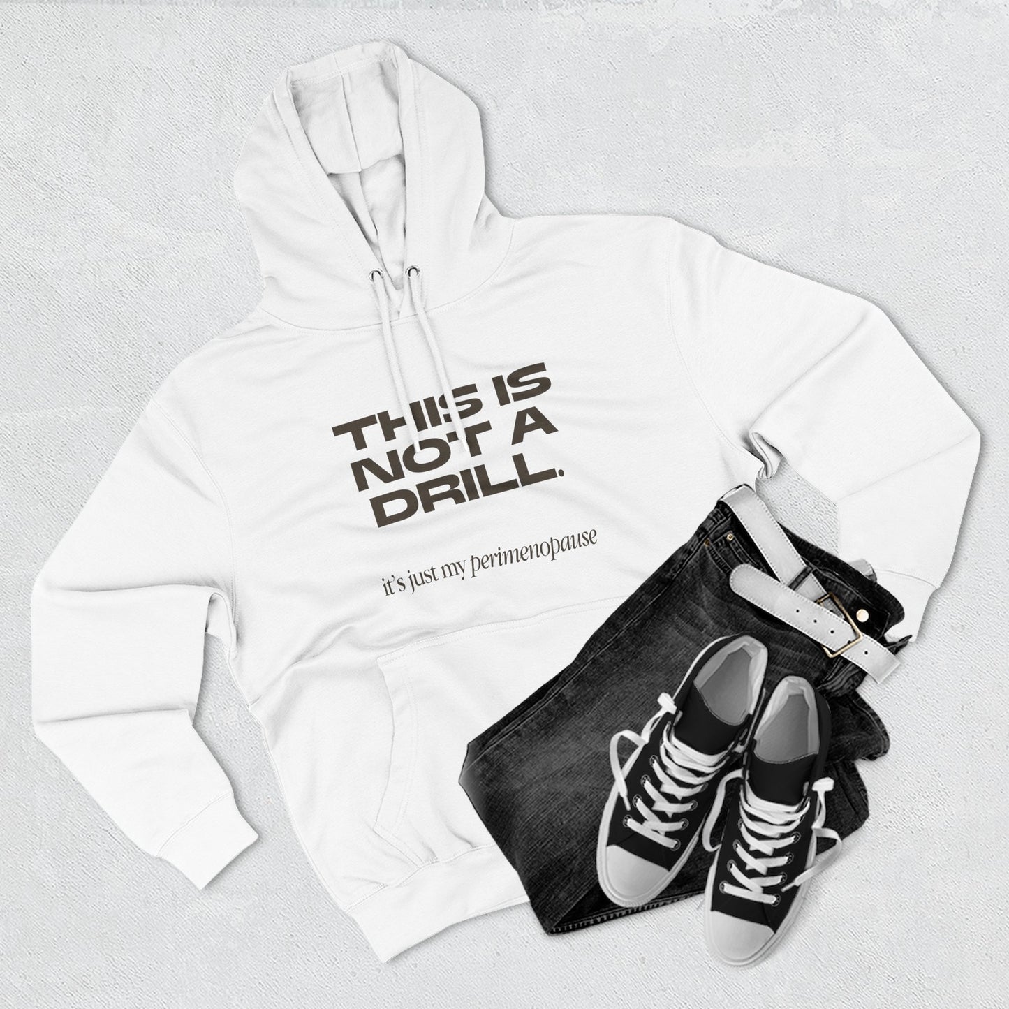 This is not a drill Hoodie