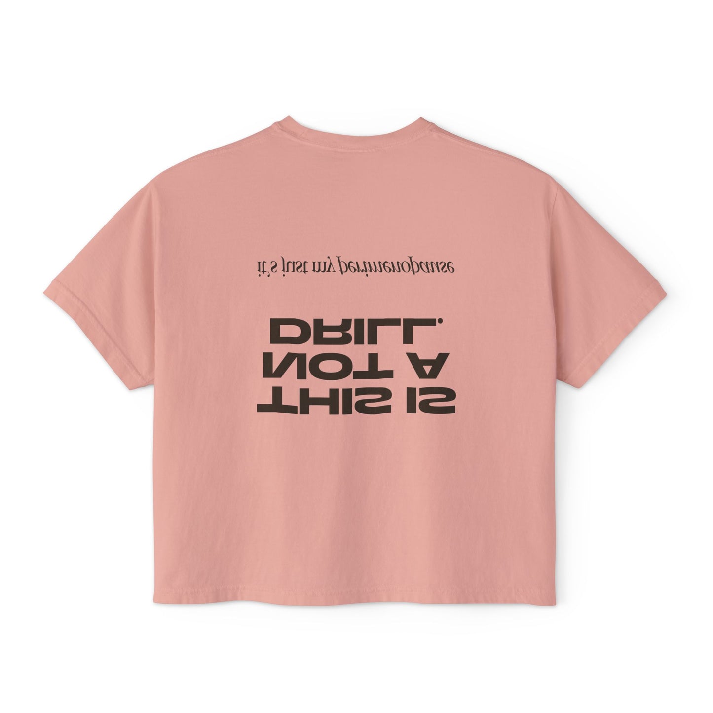 Boxy Tee - Perimenopausal Irreverent Humour T-Shirt for Women